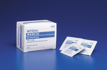 Alcohol Prep Pads - Large, Sterile
