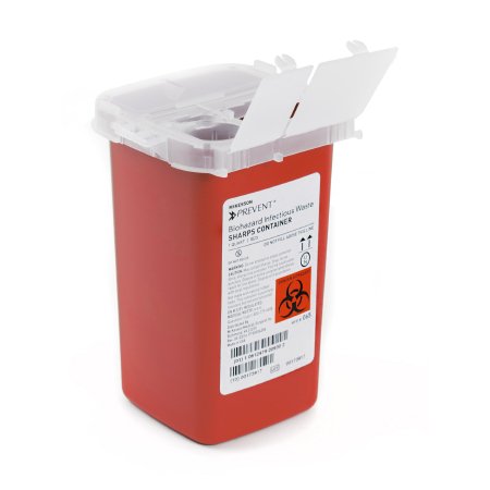 Sharps Container 0.25 Gallon - Red